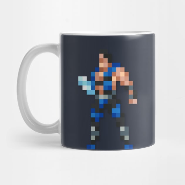 Sub-Zero low-res pixelart by JinnPixel